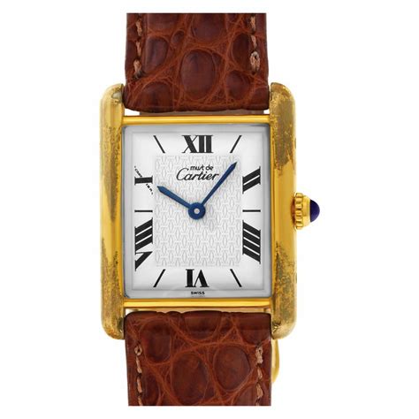 used cartier tank watch for sale.